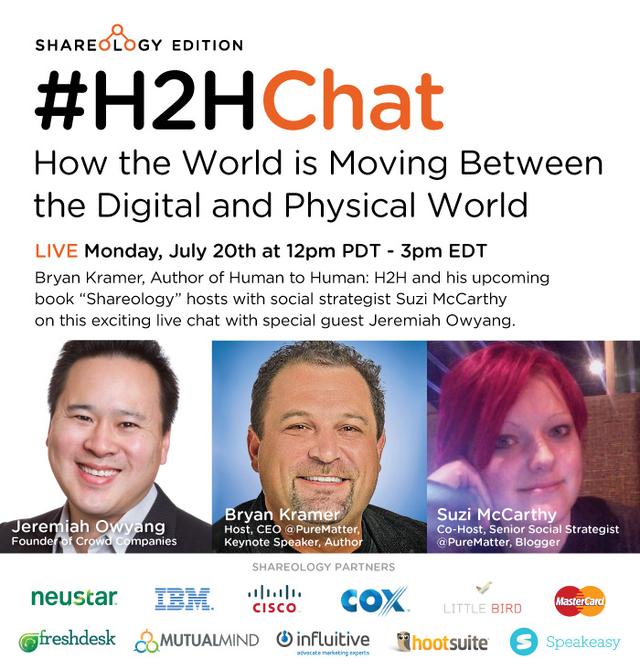 Replay #H2HChat How the World is Moving Between the Digital and Physical World with Jeremiah Owyang
