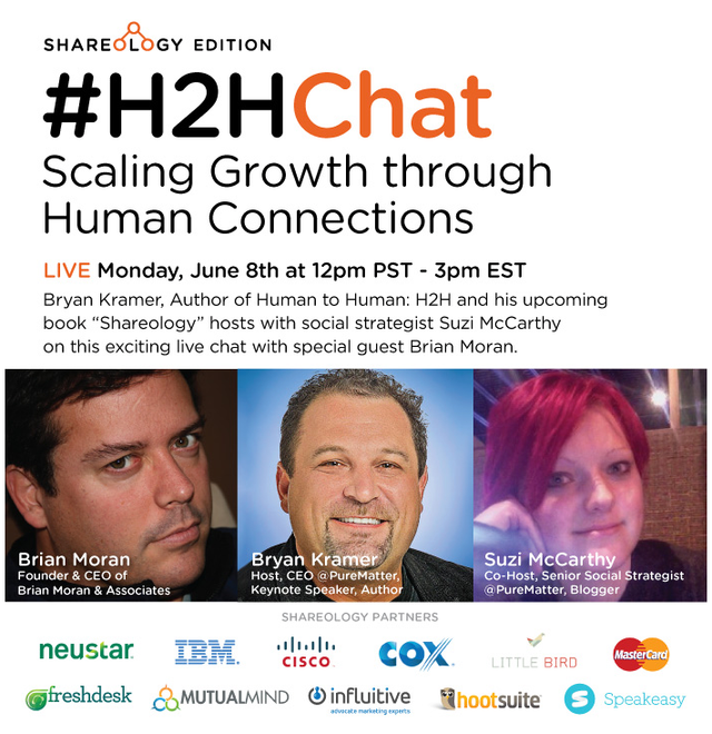 Replay #H2HChat Scaling Growth through Human Connections with @BrianMoran